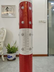 Poste de Señalización de Tráfico con Luz LED Solar de Acero, Venta al Por Mayor de Fábrica - Product Image 6