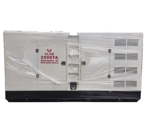 Grupo gerador de energia elétrica, 200kw, 250 kva, AC, 3 fases, diesel, movido a motor WEICHAI, no Egito, Malta