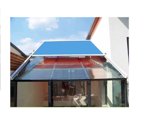 Techo Corredizo Motorizado con Riel Deslizante, Marco de Aluminio, Control Remoto, <span class=keywords><strong>Toldo</strong></span> - Product Image 1