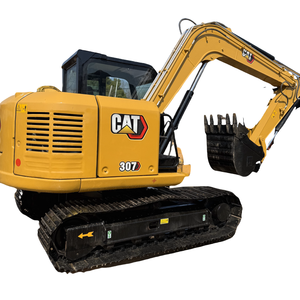 Maquinaria de excavadora Caterpillar CAT307E/CAT307D usada de alta calidad, buen precio, rodamiento de bomba de engranajes de motor de funcionamiento de 7 toneladas - Product Image 1