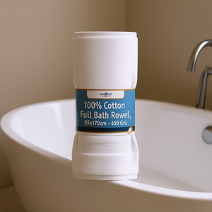 Serviette de bain complète MIXUP 85x170cm 100% coton moelleux pour adultes - Product Image 2