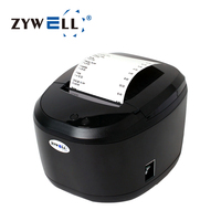 Impresora Térmica de Recibos ZYWELL ZY308 de 80 mm para Pequeñas Empresas, Impresora POS con USB y Ethernet de 80 mm