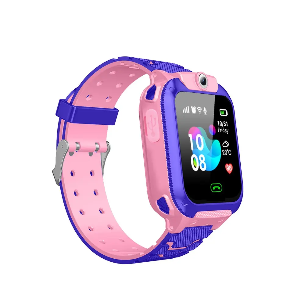 2022 Children Smartwatch Camera Baby Sos Tracker Anti Lost sim Bracelet Alarm Waterproof Phone Call Wrist Kids Smart Watch