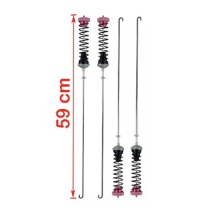 Amortiguador para lavadora, pieza de repuesto duradera de acero de 59 cm para lavadoras Whirlpool - Product Image 1