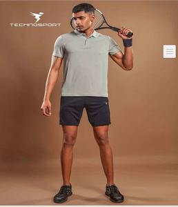 เสื้อยืดคอปกผู้ชายทันสมัย แขนครึ่ง ผ้าฝ้ายทอเนื้อบางเบา ระบายอากาศได้ดี กันยับ สีพื้น สำหรับใส่เป็นทางการ น้ำหนัก 180 กรัม ขายส่ง - Product Image 1