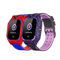 Jam Tangan Pintar Anak Q19 Desain Persegi dengan Kartu SIM 2G Dukungan Panggilan LBS Jam Tangan Anak Q12 Kartu SIM Jam Tangan Pintar Murah Q19 Anak-anak