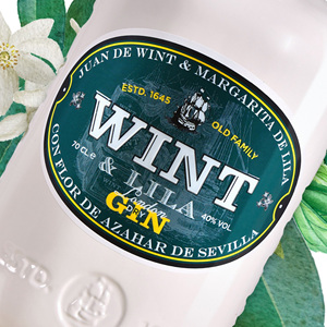 Made In Spain WINT&LILA London Dry Gin Bulk Wholesale Export Spanish Gin Liquor <b>Spirit</b> 700ml - Product Image 4