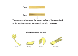 NOUVEAU design moteur automatique alimentation cuivre bande connecteurs câble fil épissage machine - Product Image 6
