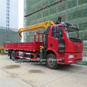 Nuovo Camion FAW con Caricatore Autonomo, Piattaforma Idraulica, Gru e Trasportatore di Mattoni - Product Image 5