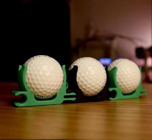 Porta Pelotas <span class=keywords><strong>de</strong></span> Golf Impreso en 3D con Clip para Cinturón, Personalizable en Color y Tamaño, <span class=keywords><strong>de</strong></span> Alta Calidad para un Transporte Conveniente en el Campo - Product Image 1