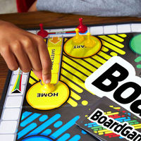 Jeux de société en carton de haute qualité personnalisés et cartes de jeu interactives - Jeux de table portables pour le plaisir