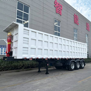 Semi-remorque à benne basculante TONGYA en acier de haute qualité à prix avantageux, capacité de 60 tonnes, 3 essieux - Product Image 2