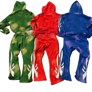 Sudadera con Cremallera y Pantalones Deportivos para <span class=keywords><strong>Hombre</strong></span>, los Más Vendidos en Línea, MOQ Bajo, Estilo Urbano de Moda, Oferta para Invierno - Product Image 3