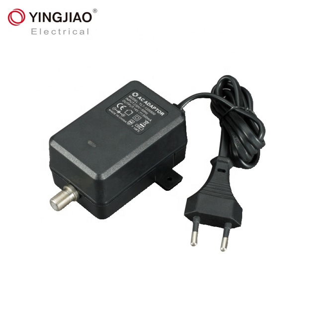 CE PSE Rohs Approval 12V AC Adapter Linear Power Adapter DC Digital HDTV TV Antenna Power Supply 19V 0.35A 24V 0.25A OEM ODM 7W