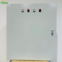 Ensemble complet de panneaux de commande industriels muraux IP30, tableau de distribution électrique triphasé, boîte d'alimentation ATS