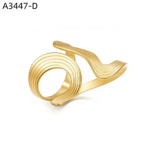 Amy Amy Fashion <b>Ring</b> A3447 Stainless Steel Geometric Modern Women's Daily Wear Jewelry Gift - Product Image 2
