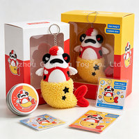Fabricant OEM ODM Porte-clés en peluche Kawaii en forme de sashimi, jouet animal en peluche sushi bien rembourré en coton PP