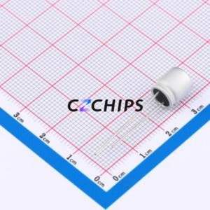 ตัวเก็บประจุแบบแข็งชนิด Through Hole (THT) รุ่น 8210100809R00 ขนาด D8xL9 มม. 820uF 20% 10V 8 มม. - Product Image 2