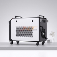 Máquina de Limpieza Láser de Pulso de Alta Resistencia de 1000W para la Eliminación de Óxido y Pintura de Ruedas de Bogie de Trenes de Alta Velocidad en Talleres
