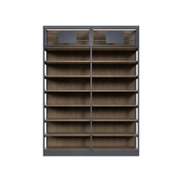 Étagère à vin en métal pour supermarché, présentoir vertical, structure stable, capacité de charge élevée pour supermarchés, magasins de proximité