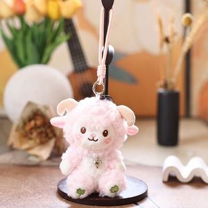 Llavero de Cordero de Peluche Pequeño Estilo Curativo, Llavero de Cordero de Dibujos Animados, <span class=keywords><strong>un</strong></span> Lindo Regalo para Mochilas Escolares - Product Image 5