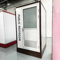 Toilettes portables écologiques JiaXin Steel au design contemporain, garantie de 2 ans, solution complète, origine Chine, pour villas, hôtels, espaces publics
