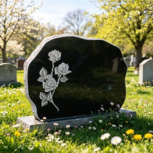 Pink Granite Heart Shaped Tombstone, Polished Natural <strong>Stone</strong> Cemetery <strong>Memorial</strong> Headstone <strong>for</strong> Love Themed Funeral <strong>Graves</strong> - Product Image 5