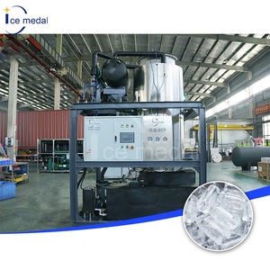 Machine à glace industrielle en tubes 5T 10T 20T 30T/jour, automatique, pour usine de glace - Product Image 2