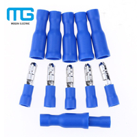 Connecteur de terminal électrique étanche en pvc, 5 pièces, bleu, pour balles
