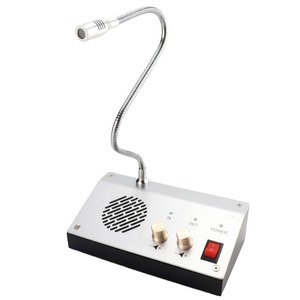 Sistema de Intercomunicación Digital 812 con Altavoz Bidireccional Cableado para Uso en Ventanillas de Bancos y Hospitales - Product Image 5