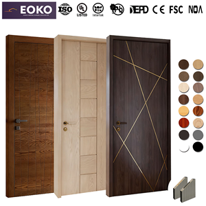 Puerta de Madera para Suite de Hotel de Diseño Empotrado de Grado Comercial EOKO, con Tamaños Personalizables - Product Image 6