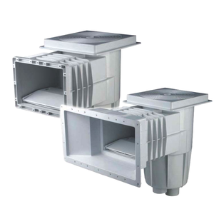 Raccords de piscine en PVC à large ouverture et équipement de nettoyage d'écumoire murale en ABS et drain principal Accessoires de piscine en vinyle Outils et accessoires de piscine - Product Image 1