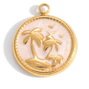 Dijes de Acero Inoxidable para Joyería DIY, Corazón, Estrella de Mar, Búho, Perro, Gato, Estilo Oceánico, Chapados en Oro, para Collares, Pulseras y Accesorios - Product Image 2