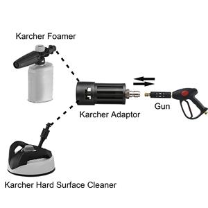 Stim High Pressure Washer Adapter 1/4 <b>Quick</b> <b>Connector</b> For Karcher K Series Car Wash Water Gun - Product Image 4