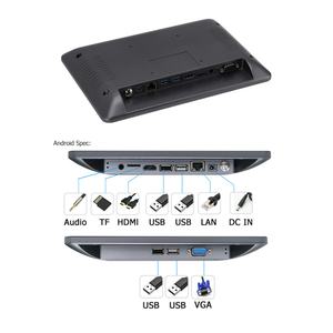 Touch Screen Monitor Pos 10.1-inch ,VGA Touch Screen Monitor in with 10-Point TouchMonitor,VESA Monitor with <b>Speakers</b> - Product Image 6