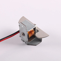 Électroaimant de changement de lentille pour voiture et moto, solénoïde de traction haute température 12V 24W, à cadre ouvert, magnétique souple