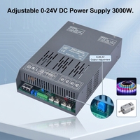 Alimentation à découpage haute puissance 3KW, sortie CC 12V 24V 36V 48V 72V 96V 110V 150V 220V, chargeur de batterie à courant constant