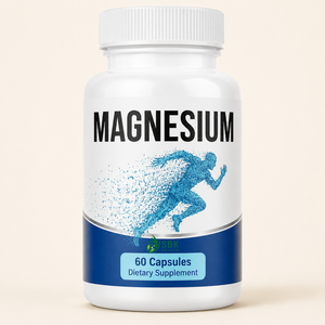 Cápsulas de Magnesio de Suministro de Fábrica, Suplementos para la Salud Ósea con Extracto de Galanga, Promueven la Relajación Muscular, Píldoras Minerales - Product Image 1