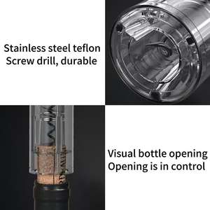 NOUVEAU 2025 – Ensemble moulin à sel et poivre <span class=keywords><strong>électrique</strong></span> portable intelligent <span class=keywords><strong>rechargeable</strong></span> par USB, nouveau moulin à épices en plastique - Product Image 5