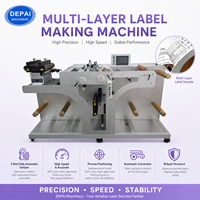 Machine d'impression industrielle multicouche pliable pour autocollants, étiquettes et codes-barres de livrets