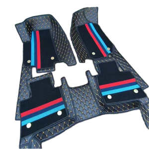 Alfombrillas de Cuero Antideslizantes para Coche <span class=keywords><strong>Opel</strong></span> Vectra <span class=keywords><strong>Insignia</strong></span>, 5 mm de Grosor, Patrón Geométrico, Accesorios para el Interior del Automóvil - Product Image 1