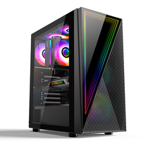 Coffre pour ordinateur de bureau, étui design SAMA mesh en plexiglas pour jeux vidéo