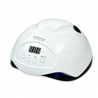 Lampe UV professionnelle sans fil SUN X7 PLUS pour séchage rapide et indolore des ongles en gel, portable, en plastique, pour usage domestique