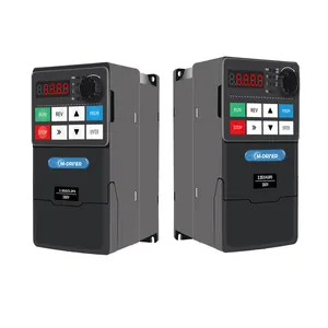 Monophasé 220V Fréquence Variable Contrôle 1.5kw AC Motor Drive VFD