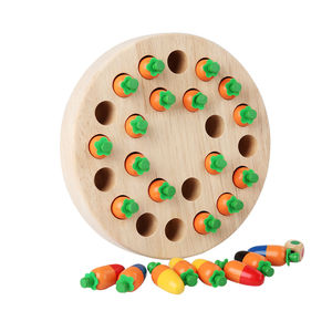 Juguete Educativo, Palitos Matemáticos, <span class=keywords><strong>Juegos</strong></span> de Entrenamiento de <span class=keywords><strong>Memoria</strong></span>, Juego de Lógica y Rompecabezas, Tablero de Champiñones y Rábanos, Rompecabezas de Madera, Ajedrez de <span class=keywords><strong>Memoria</strong></span> - Product Image 2