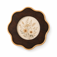Cadre photo personnalisé, cadre photo rétro avec bordure dorée, cadre photo vintage avec bordure fleurie, décoration murale de bureau, décoration de la maison
