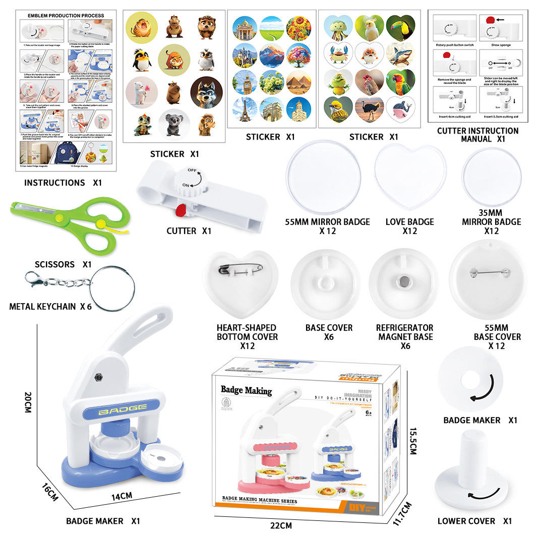 New Blue Badge Machine