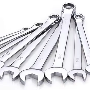 Clés en acier au chrome-vanadium de qualité supérieure, vente en gros directe usine, 8-10-12-13-14-17-19mm, industrielles, DIY, OEM personnalisable - Product Image 1