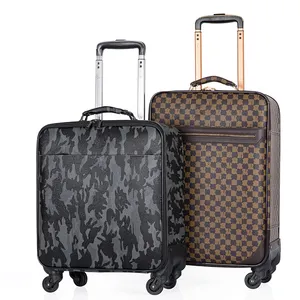 Sangle de bagage en cuir PU Sangle de bagage en cuir PU Suite Case Bagages Ensemble de voyage
