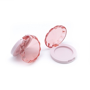 ตลับ<span class=keywords><strong>แป้ง</strong></span>กลมขนาดกะทัดรัดสีแดงสำหรับใส่เ<span class=keywords><strong>ค</strong></span>รื่องสำอาง - Product Image 3